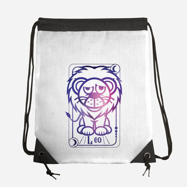 Leo Galaxy Sign-None-Drawstring-Bag-jrberger