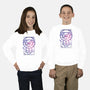 Leo Galaxy Sign-Youth-Crew Neck-Sweatshirt-jrberger