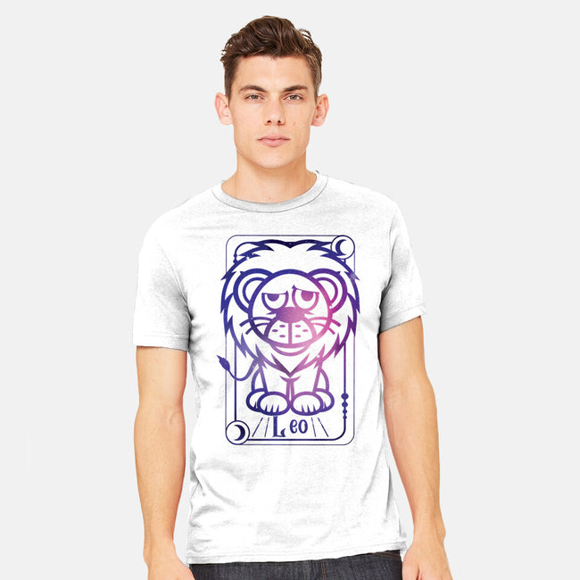 Leo Galaxy Sign-Mens-Heavyweight-Tee-jrberger