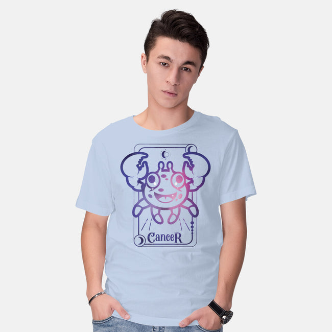 Cancer Galaxy Sign-Mens-Basic-Tee-jrberger