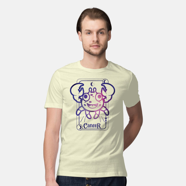 Cancer Galaxy Sign-Mens-Premium-Tee-jrberger