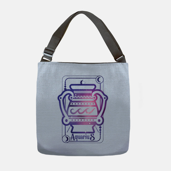 Aquarius Galaxy Sign-None-Adjustable Tote-Bag-jrberger