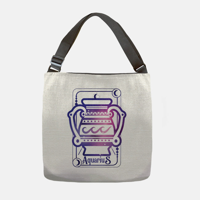 Aquarius Galaxy Sign-None-Adjustable Tote-Bag-jrberger