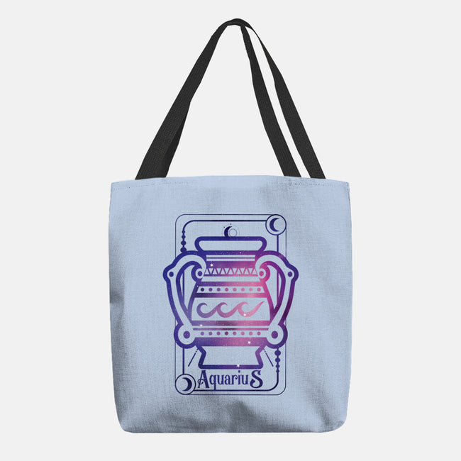 Aquarius Galaxy Sign-None-Basic Tote-Bag-jrberger