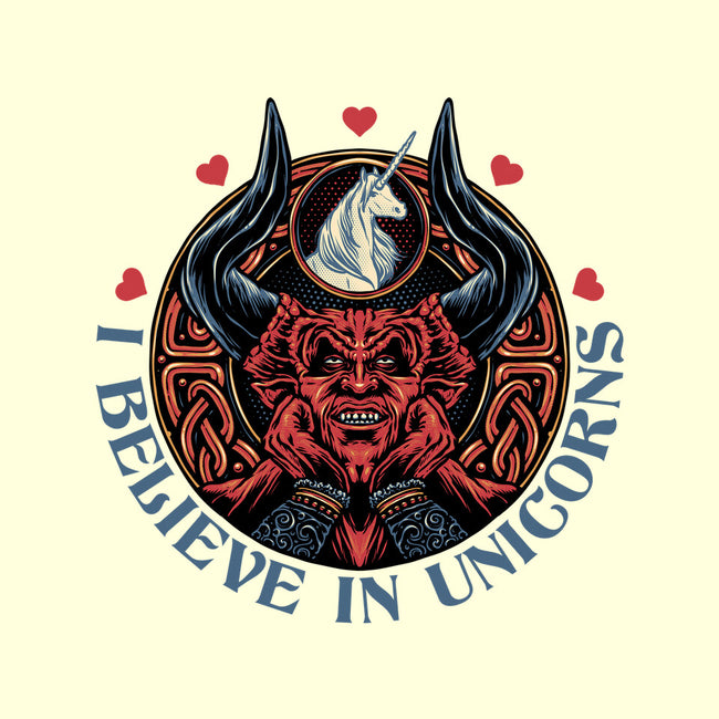 Unicorn Believer-Mens-Basic-Tee-glitchygorilla