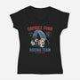 712 Racing-Womens-V-Neck-Tee-glitchygorilla