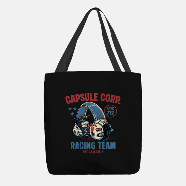 712 Racing-None-Basic Tote-Bag-glitchygorilla