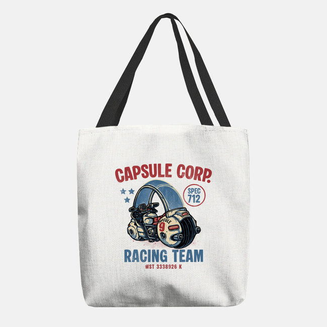 712 Racing-None-Basic Tote-Bag-glitchygorilla