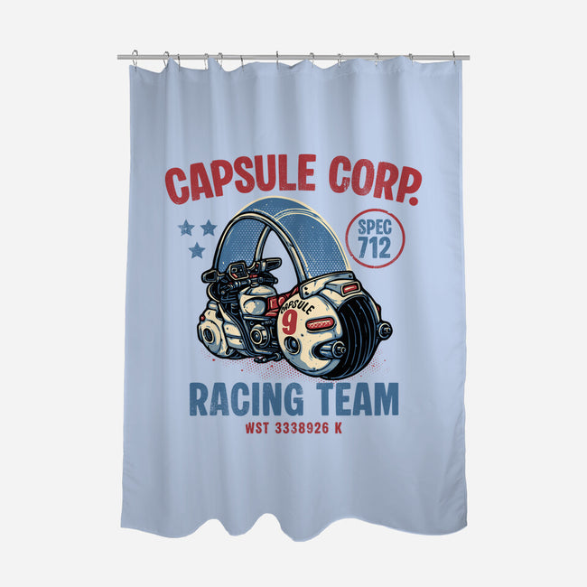 712 Racing-None-Polyester-Shower Curtain-glitchygorilla