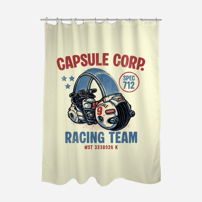 712 Racing-None-Polyester-Shower Curtain-glitchygorilla