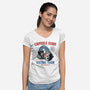 712 Racing-Womens-V-Neck-Tee-glitchygorilla