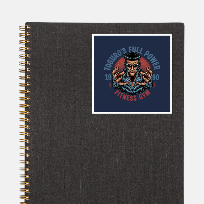 Full Power Fitness-None-Glossy-Sticker-glitchygorilla