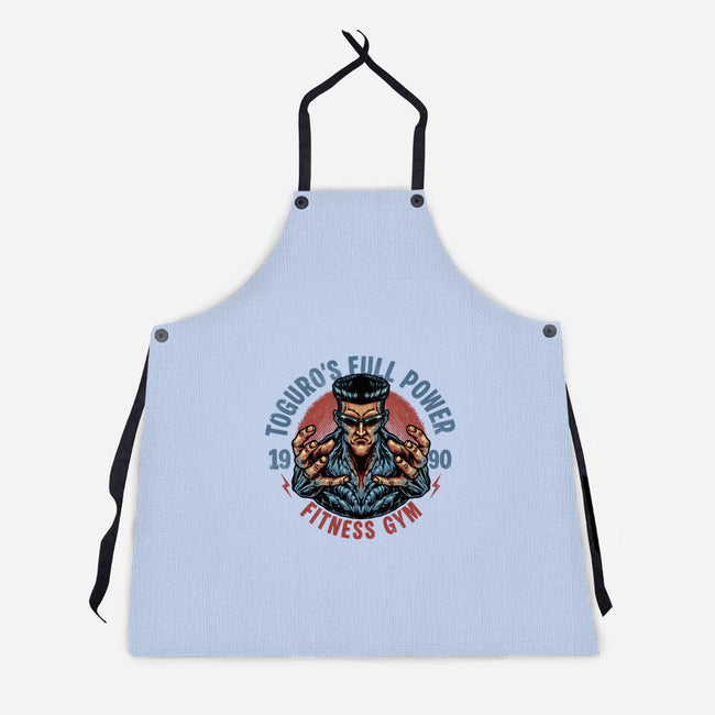 Full Power Fitness-Unisex-Kitchen-Apron-glitchygorilla