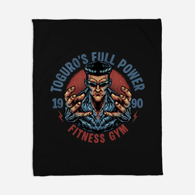 Full Power Fitness-None-Fleece-Blanket-glitchygorilla