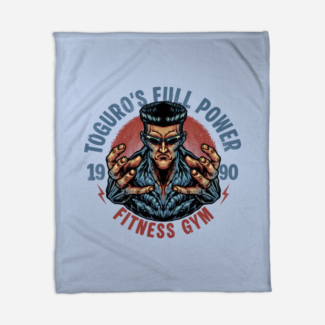 Full Power Fitness-None-Fleece-Blanket-glitchygorilla