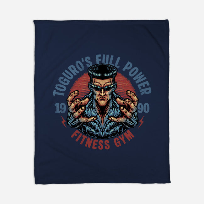 Full Power Fitness-None-Fleece-Blanket-glitchygorilla