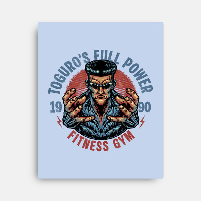 Full Power Fitness-None-Stretched-Canvas-glitchygorilla