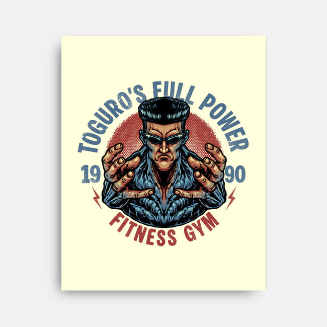 Full Power Fitness-None-Stretched-Canvas-glitchygorilla