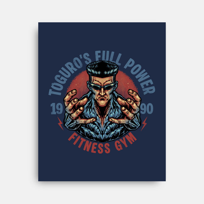 Full Power Fitness-None-Stretched-Canvas-glitchygorilla