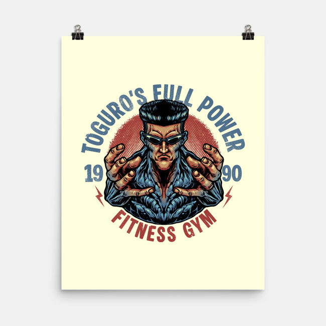 Full Power Fitness-None-Matte-Poster-glitchygorilla