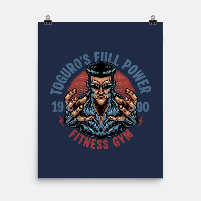 Full Power Fitness-None-Matte-Poster-glitchygorilla