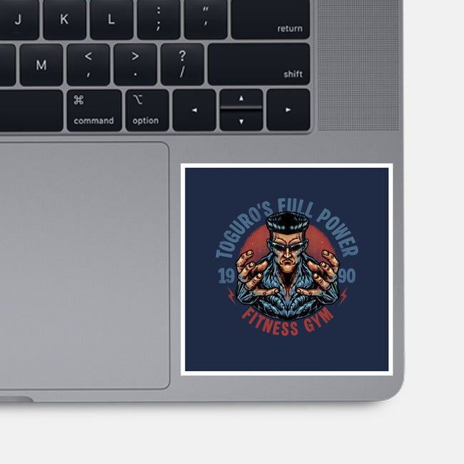 Full Power Fitness-None-Glossy-Sticker-glitchygorilla