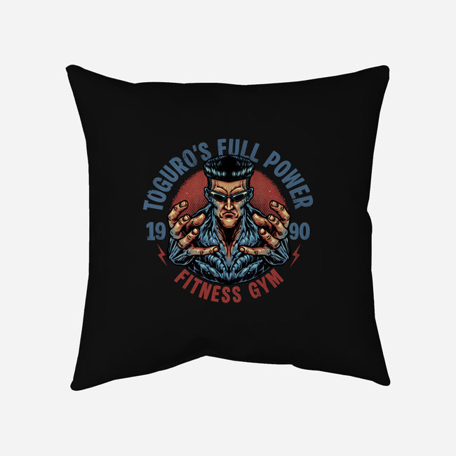 Full Power Fitness-None-Removable Cover w Insert-Throw Pillow-glitchygorilla