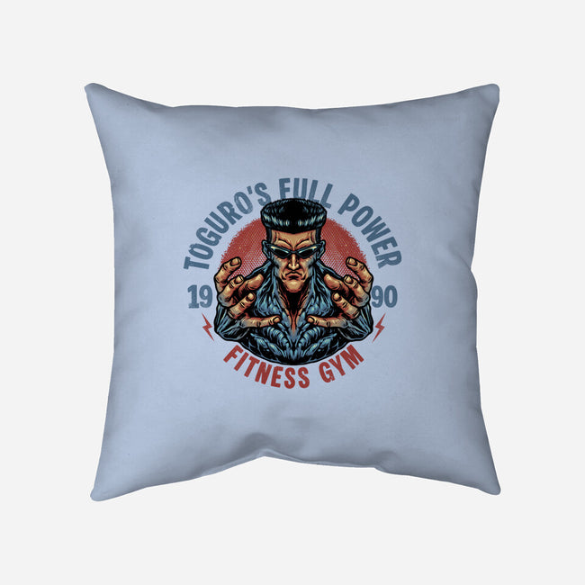 Full Power Fitness-None-Removable Cover w Insert-Throw Pillow-glitchygorilla