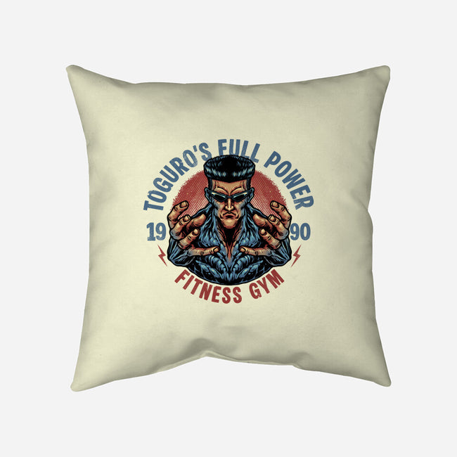 Full Power Fitness-None-Removable Cover w Insert-Throw Pillow-glitchygorilla