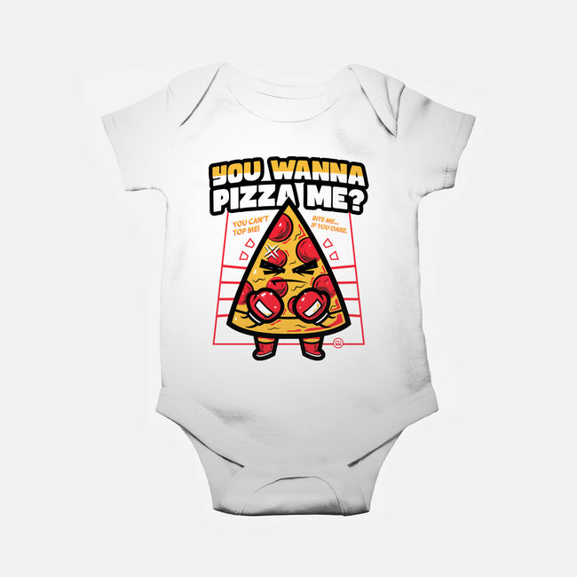 You Wanna Pizza Me-Baby-Basic-Onesie-krisren28