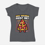 You Wanna Pizza Me-Womens-V-Neck-Tee-krisren28