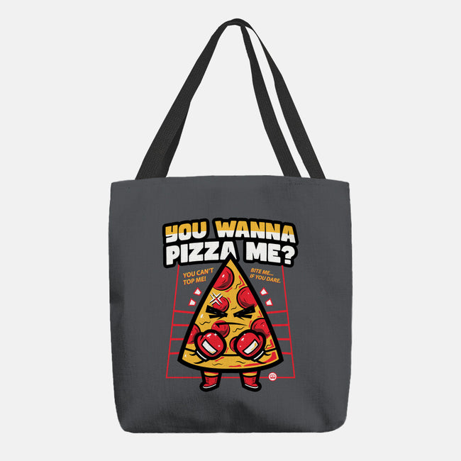 You Wanna Pizza Me-None-Basic Tote-Bag-krisren28