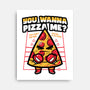 You Wanna Pizza Me-None-Stretched-Canvas-krisren28