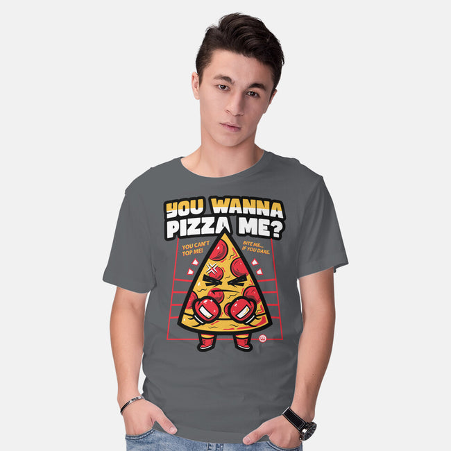 You Wanna Pizza Me-Mens-Basic-Tee-krisren28