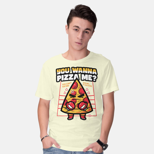 You Wanna Pizza Me-Mens-Basic-Tee-krisren28