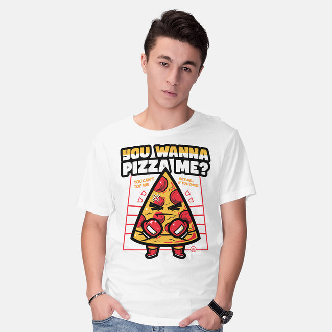 You Wanna Pizza Me-Mens-Basic-Tee-krisren28