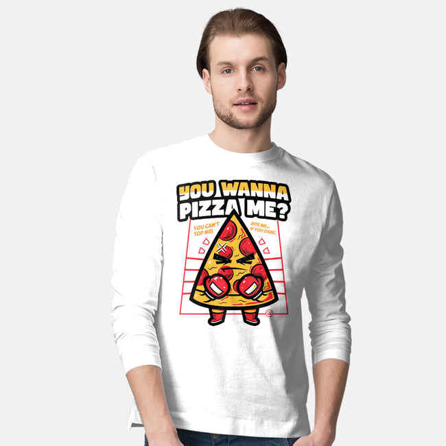 You Wanna Pizza Me-Mens-Long Sleeved-Tee-krisren28
