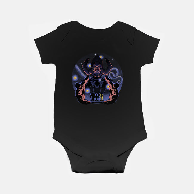 Fantastic Vs Galactic-Baby-Basic-Onesie-Astrobot Invention