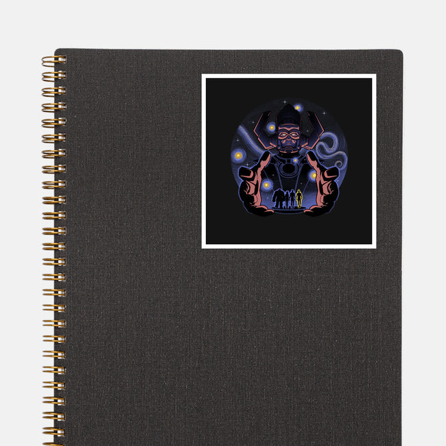 Fantastic Vs Galactic-None-Glossy-Sticker-Astrobot Invention