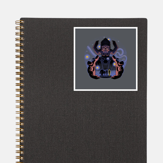 Fantastic Vs Galactic-None-Glossy-Sticker-Astrobot Invention