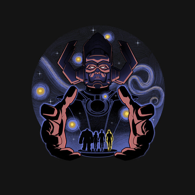 Fantastic Vs Galactic-Womens-Fitted-Tee-Astrobot Invention