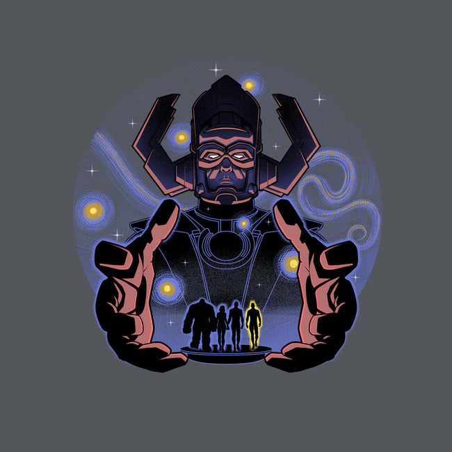 Fantastic Vs Galactic-Womens-Fitted-Tee-Astrobot Invention