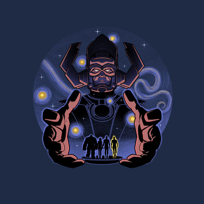Fantastic Vs Galactic-Womens-Fitted-Tee-Astrobot Invention