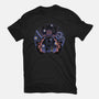 Fantastic Vs Galactic-Womens-Fitted-Tee-Astrobot Invention
