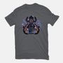 Fantastic Vs Galactic-Womens-Fitted-Tee-Astrobot Invention