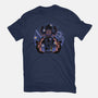 Fantastic Vs Galactic-Womens-Fitted-Tee-Astrobot Invention