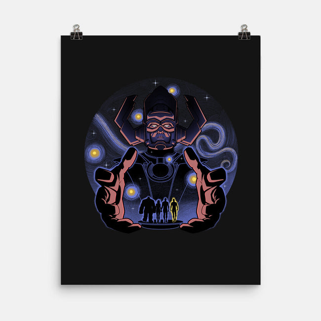 Fantastic Vs Galactic-None-Matte-Poster-Astrobot Invention