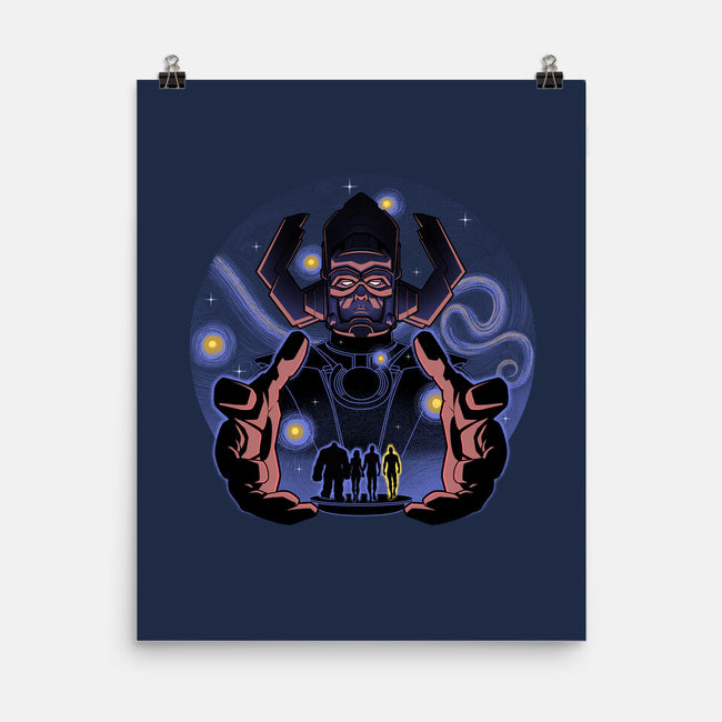 Fantastic Vs Galactic-None-Matte-Poster-Astrobot Invention
