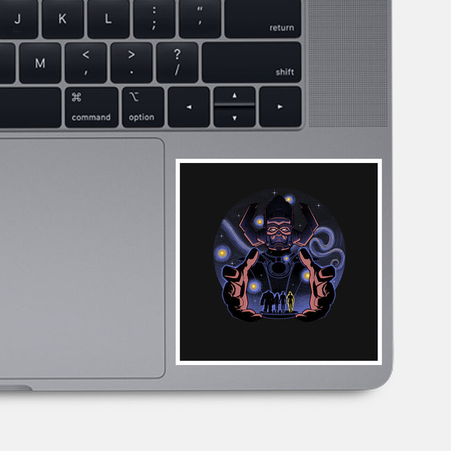 Fantastic Vs Galactic-None-Glossy-Sticker-Astrobot Invention