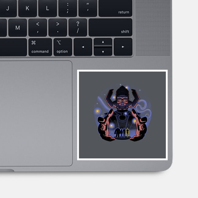 Fantastic Vs Galactic-None-Glossy-Sticker-Astrobot Invention